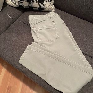 Grey pants with waist band for ab area